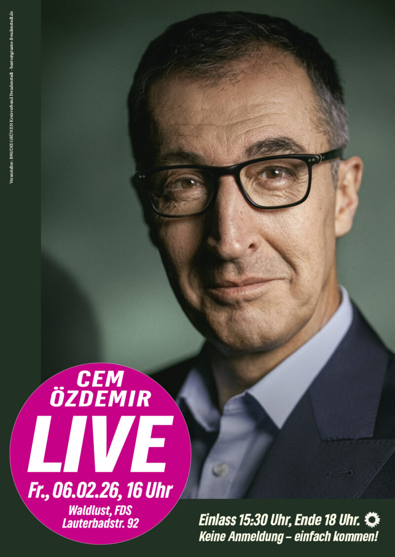 Gruene FDS CEM ÖZDEMIR Waldlust 06-02-26